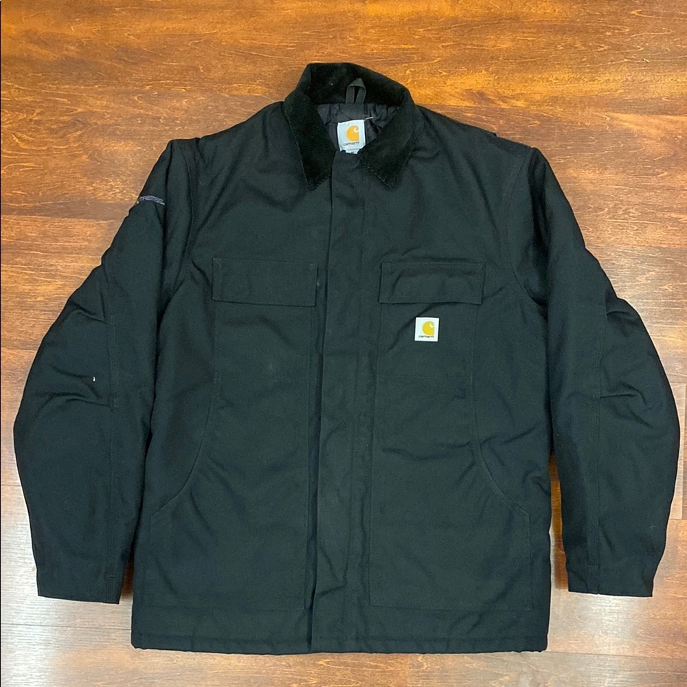 LOOSE FIT FIRM DUCK INSULATED TRADITIONAL COAT - 3 WARMEST RATING